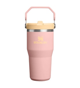 Stanley IceFlow Flip Straw Tumbler Pipetli Termos 0.60 L Peach Rose