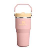 Stanley IceFlow Flip Straw Tumbler Pipetli Termos 0.60 L Peach Rose