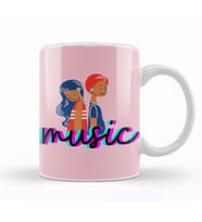 Music Kupa Bardak Porselen