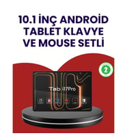 10.1 İnç 5G Android Tablet Seti 16GB RAM 1TB Hafıza – Klavye Mouse ve Kalemli