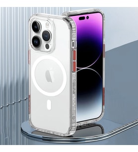 Cda Store Apple iPhone 15 Pro Uyumlu Joko Magsafe Lens ve Darbe korumalı Kılıf