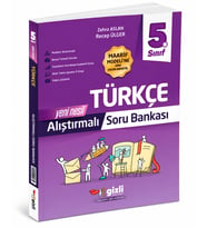 5. Sınıf Türkçe Alıştırmalı Soru Bankası Gizli Yayınları