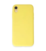 iPhone Xr Kılıf First Silikon - Sarı