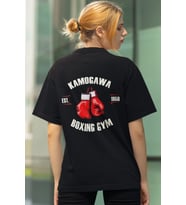 Anime Hajime No Ippo Kamogawa Boxing Gym Tişört (Siyah)