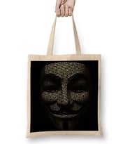 V For Vendetta We Don't Bez Çanta Uzun Saplı