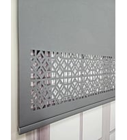 Stor Perde Desenli Lazer Kesim Kalın Kumaşlı ML104 (Antrasit)