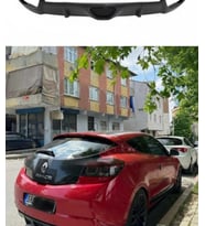 Renault Megane 3 RS Egzoz Görünümlü Difüzör 4 Kapı (Plastik) (Standart)