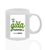 Kişiye Özel Gıda Mühendisi Temalı Kupa Bardak