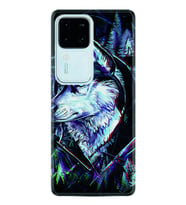 Vivo V30 Kılıf Silikon Desen Özel Seri Dog Eyes 1761