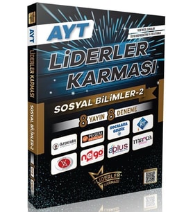 AYT Sosyal Bilimler 2 Branş Denemeleri Liderler Karması