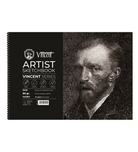 Vincent Artist Sketchbook Ivory 90 gr 25x35 cm 15 Sayfa 