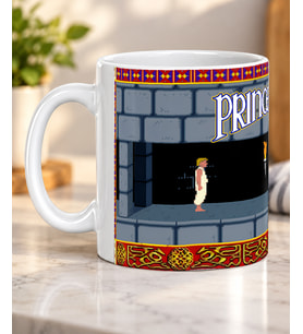 Prince of Persia Kupa Bardak Retro Oyun Temalı Gamerlara Hediye 330 ml Porselen