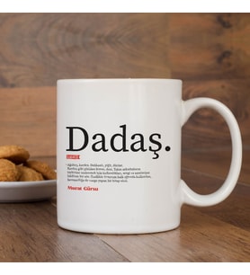 Kişiye Özel Kupa Bardak, Söz Yazılı Kupa Bardak, Dadaş Yazılı Bardak, Dadaş Bardağı