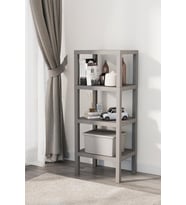 Life 4 Katlı Plastik Gri Banyo Mutfak Rafı MIT1051