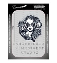 Skeleton İskelet Woman Kadın Iron Press Tekstil Ütü İle Yapışan Transfer Baskı Kağıdı DTF BASKI