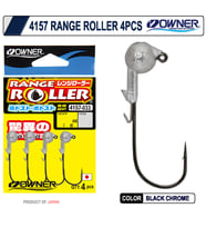 Owner Cultiva 4157 Range Roller 4 Adet Jig Head 1/0 No - 2.7 Gr