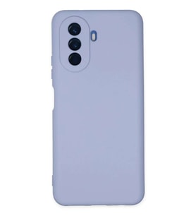 Nova Y70 Kılıf Nano içi Kadife Silikon - Lila