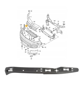 Vw Transporter T5 T6 Sağ Ön Tampon Braketi 2004-2014 7H0807184A