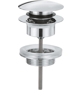 Grohe Lavabo Sifon Bas Aç Tapa Takımı - 65807000 (Çok Renkli)