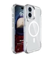 Microsonic Apple iPhone 16 Kılıf MagSafe Trex Bumper Şeffaf (Renksiz)