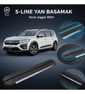 Dacia Jogger S-Line Premium Krom Yan Basamak   2022 Sonrası