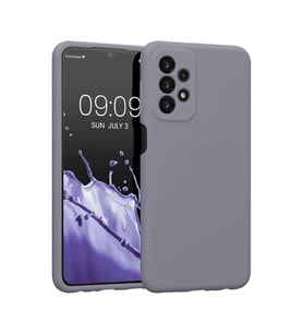 Galaxy A23 4G Kılıf First Silikon - Gri