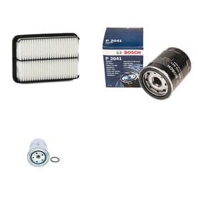 Bosch Filtre Bakım Seti Mitsubishi ASX 1.8 Benzin 2011+ Hava + Yağ f. + Yakıt Filtre Bosch
