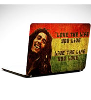 Bob Marley Jamaika Laptop Sticker 10 İnch (25X19CM)