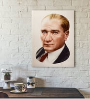 BK Home Atatürk Tasarımlı Kanvas Tablo-10