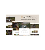 Asteno Wine - Winery Store Shopify Teması