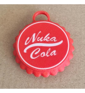 Mizaku Fallout Nuka Cola Temalı Ile Uyumlu Kılıf Anahtarlık
