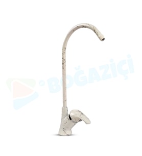 SU ARITMA CİHAZI İBRİK BEYAZ PORSELEN ARITMA MUSLUĞU