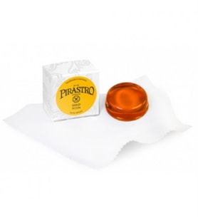 Pirastro 902900 Keman/viyola Reçinesi - Gold (üst Segment - Yumuşak Formül)  Yumuşak Doku İle Tellerde Üstün Tutuş, Berrak Ve Pürüzsüz Ses Karakteri  Uyum: Özellikle Pirastro Gold Ve Oliv Serisi Bağırsak Tellerle Tam Uyum