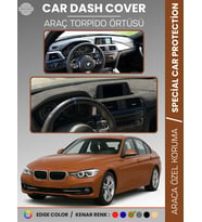 Bmw F30 (2013-2019) Torpido Örtüsü Ön Göğüs Koruma Torpido Koruma Araca Özel Kaymaz Kolay Montaj