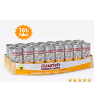 Zurich Veterinaire Tavuklu Yetişkin Kedi Konservesi 415 gr x 16’li Paket