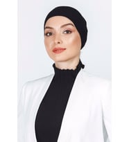 Dikişsiz Düz Pamuklu Bone 2 Adet