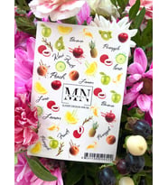 Nail Art Slider Stiker – Botanik Yapraklar W06