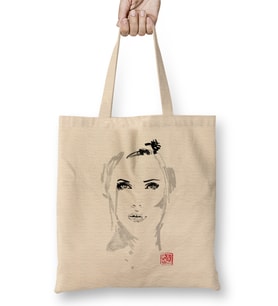 Scarlett Cute Heart Tasse Bez Çanta Uzun Saplı
