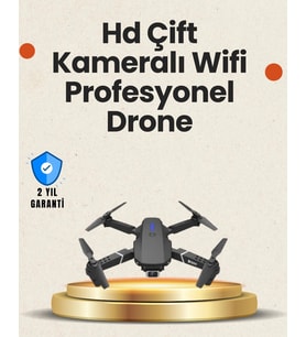 Yükseklik Sabitlemeli Katlanabilir Drone 1080P 4K Kamera Seçenekli