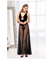 HotFlirt Bayan Gecelik 2994 (Siyah)