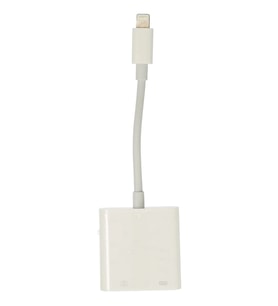 APR22 Iphone Otg 2in1 - Beyaz