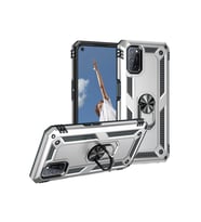 Oppo A92 Uyumlu Kılıf Zore Vega Kapak (Gri)