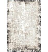 Eliana Home Baskılı, Yıkanabilir Kaymaz Taban Salon Halısı LNA0537 100x150 cm (Bej)