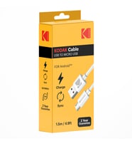 Kodak Android için USB - Mikro USB Kablo - 1.0 Metre