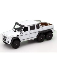 Welly Mercedes G63 Amg 6x6 1:24 Beyaz Model Araba