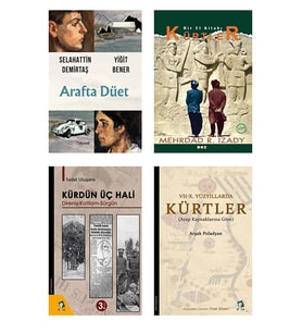 Arafta Düet - Selahattin Demirtaş - Kürtler Bir El Kitabı - Kürdün Üç Hali -Kürt Tarihi Seti - (Beyaz)
