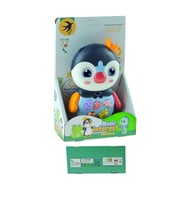 Oyuncak Penguen Işıklı Sesli Sevimli Penguen 16 Cm