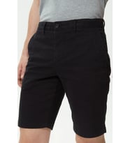 Lacoste Men's Slim Fit Organic Cotton Bermuda Black Shorts Erkek Dar Kesim Pamuk Bermuda Şort Siyah
