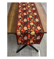 Turuncu Balkabağı Desenli Runner 40 X 140