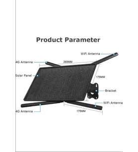 Solar panelli Router 4G